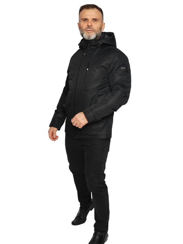 Чоловіча демісезонна куртка з текстилю
27-630