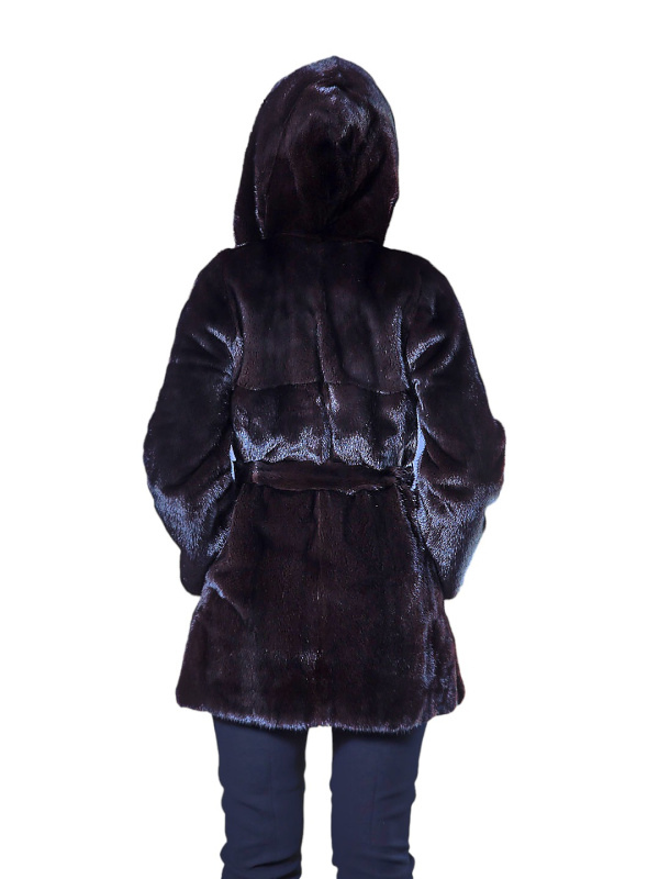 Жіноча норкова шуба 24-2119