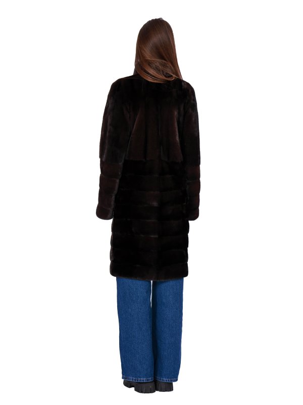 Жіноча норкова шуба 24-2073