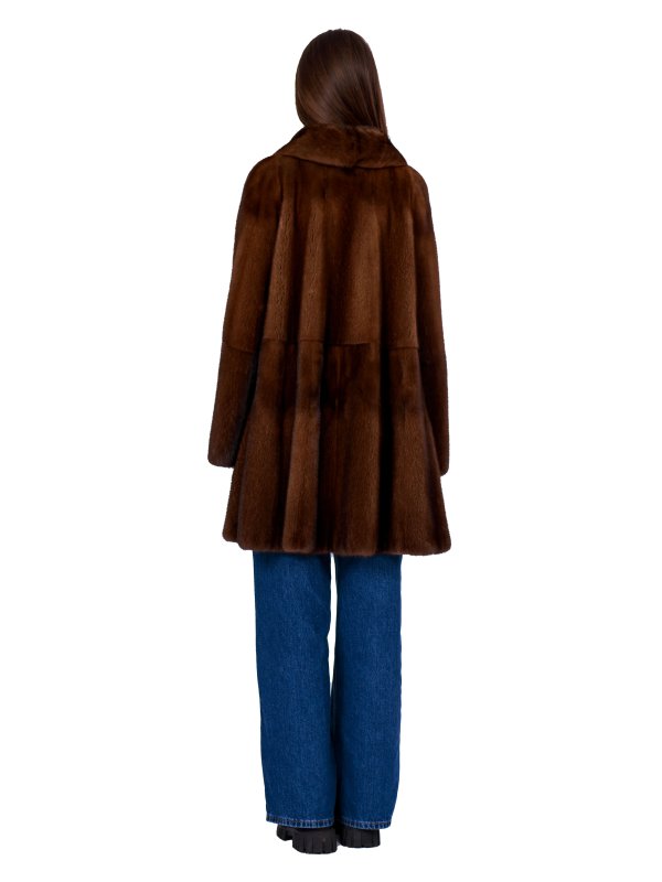 Жіноча норкова шуба 24-2122