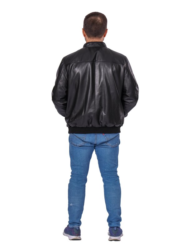 Чоловіча шкіряна куртка
18-9671