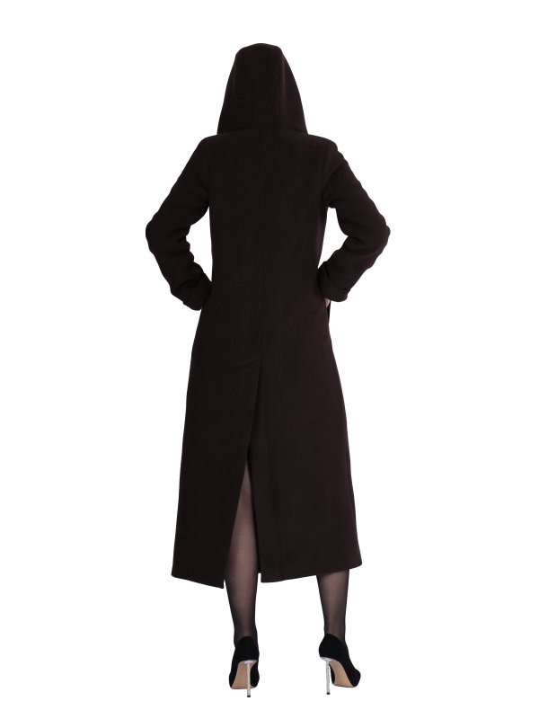 Кашемировое зимнее пальто для женщин 12-1109