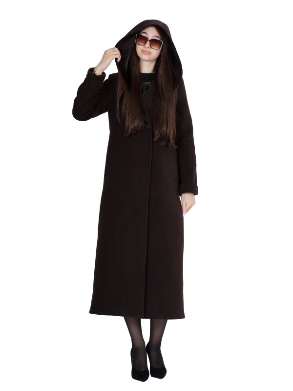 Кашемировое зимнее пальто для женщин 12-1109