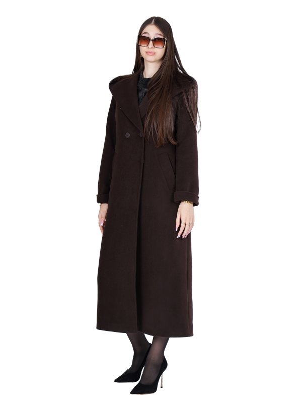 Кашемировое зимнее пальто для женщин 12-1109