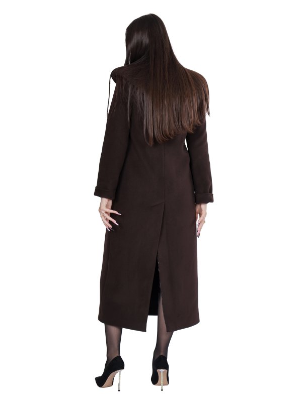 Кашемировое зимнее пальто для женщин 12-1109