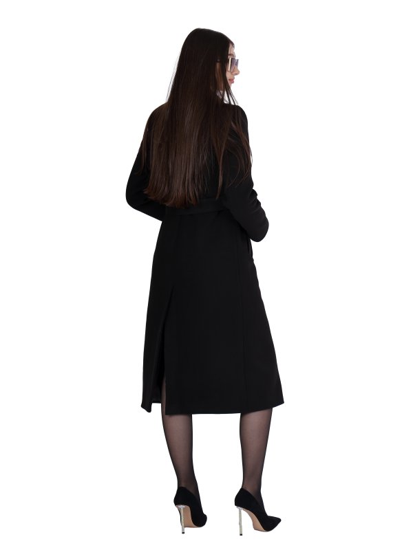 Зимове кашемірове пальто для жінок 48-216