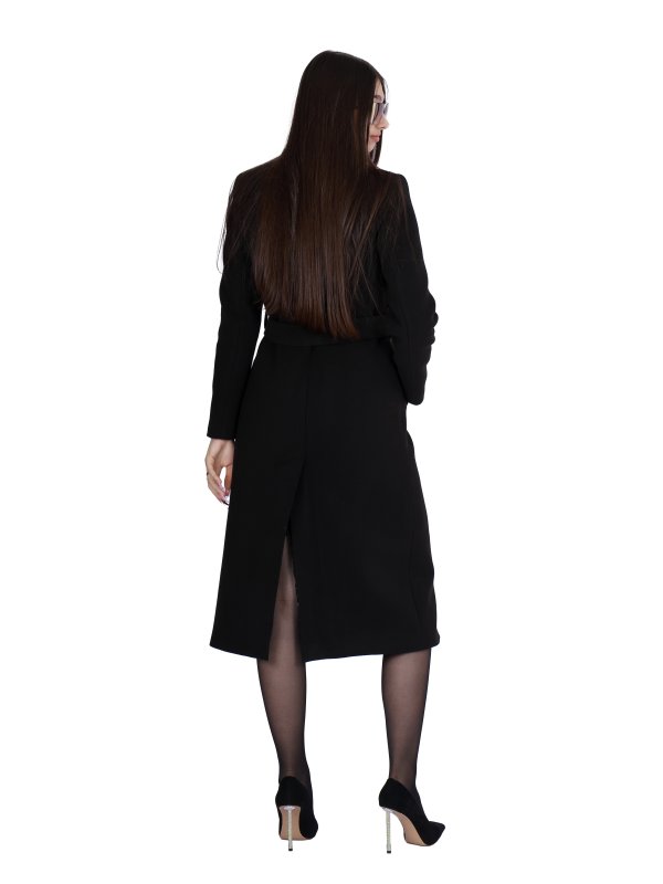 Зимове кашемірове пальто для жінок 48-221