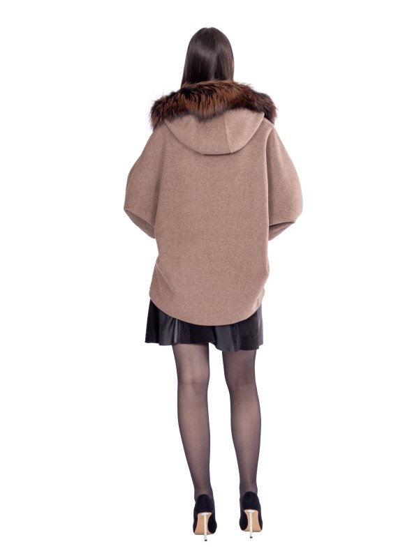 Зимове кашемірове пальто для жінок 48-250