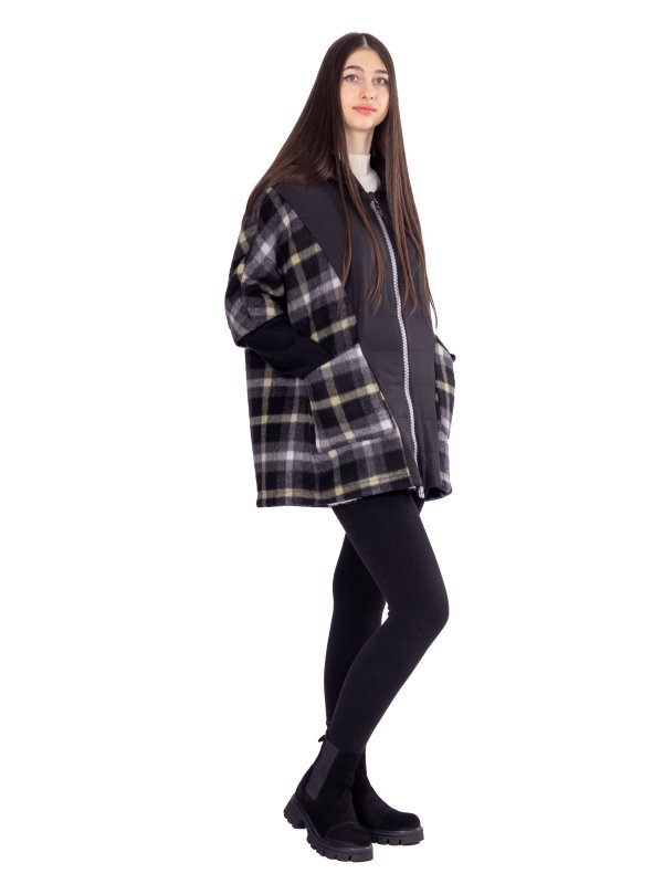 Пальто жіноче демісезонне 52-7