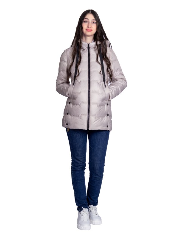 Куртка жіноча демісезонна текстильна 49-427