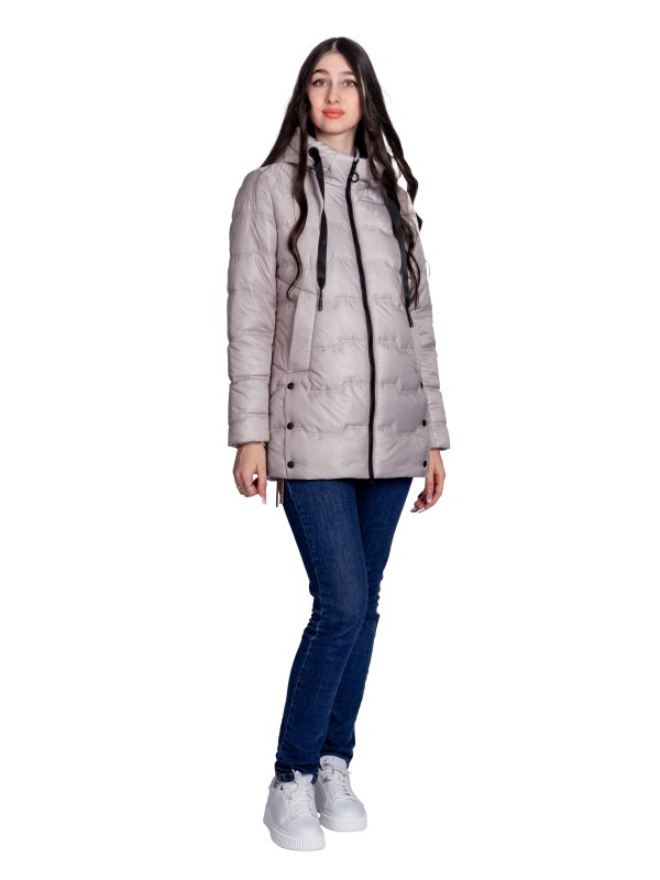 Куртка жіноча демісезонна текстильна 49-427