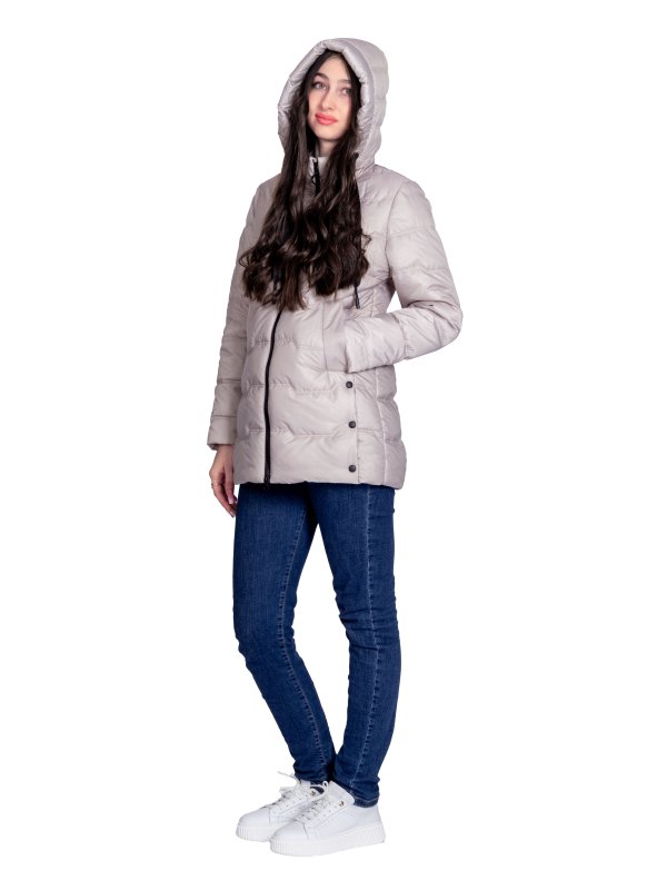 Куртка жіноча демісезонна текстильна 49-427