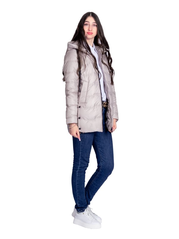 Куртка жіноча демісезонна текстильна 49-427