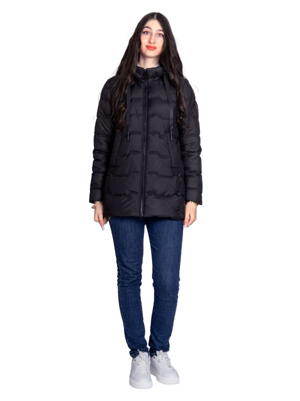 Куртка жіноча демісезонна текстильна 49-421