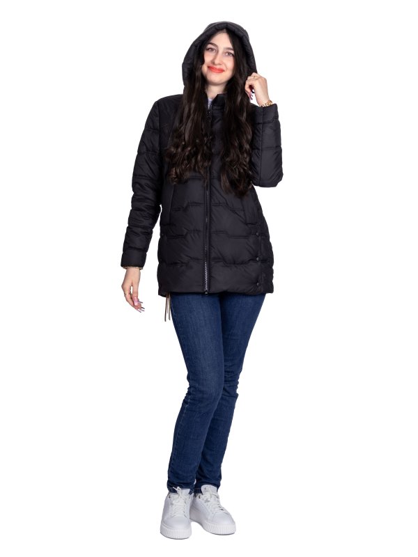 Куртка жіноча демісезонна текстильна 49-421