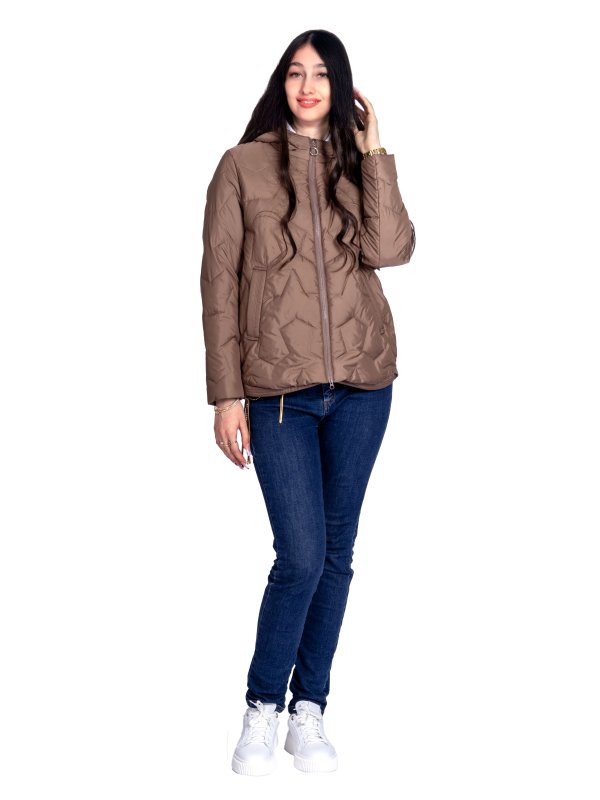 Куртка жіноча демісезонна текстильна 49-451