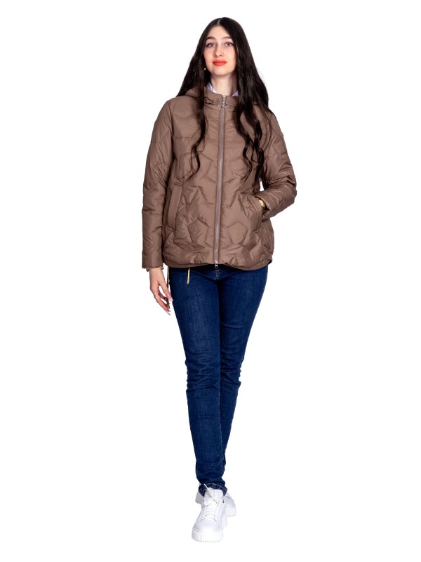 Куртка жіноча демісезонна текстильна 49-451