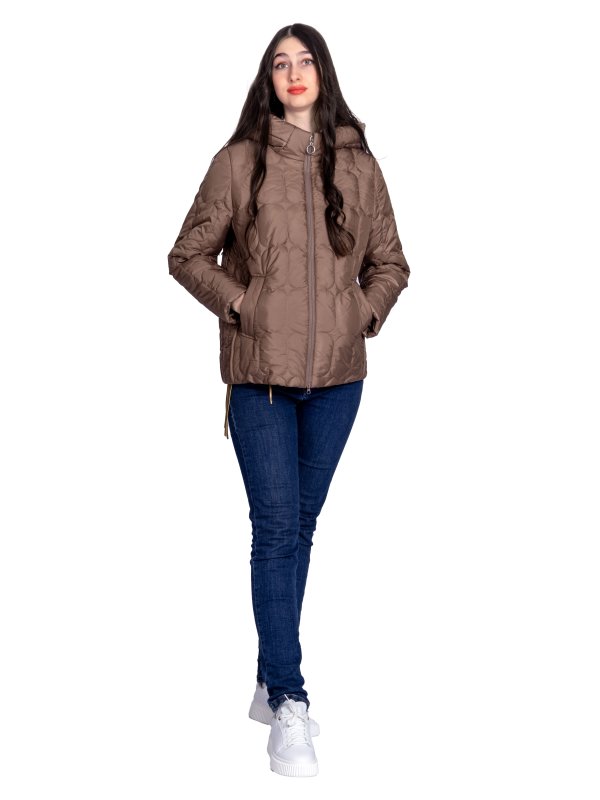 Куртка жіноча демісезонна текстильна 49-457