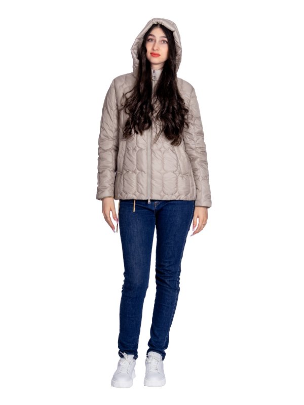 Куртка жіноча демісезонна текстильна 49-466