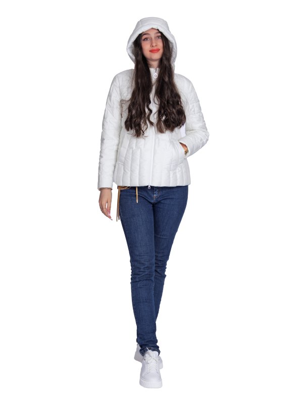 Куртка женская текстильная демисезонная 49-445