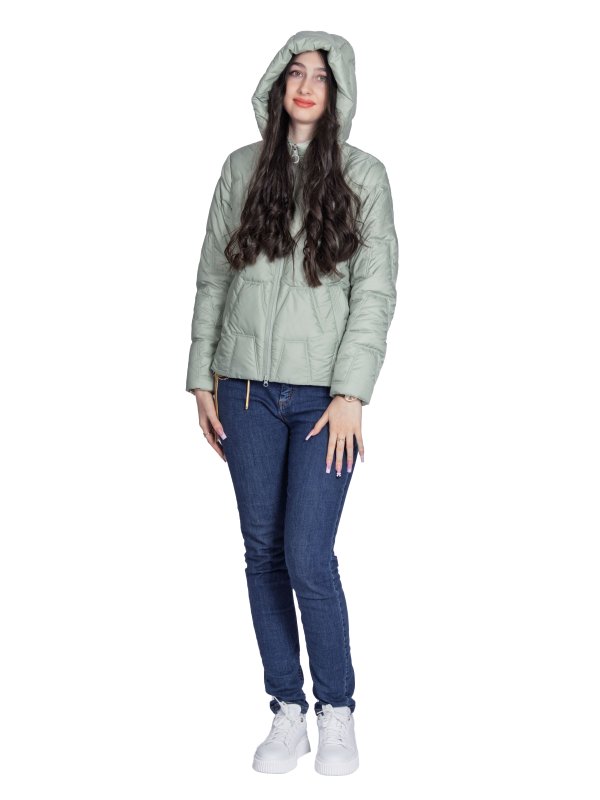 Куртка жіноча демісезонна текстильна 49-434