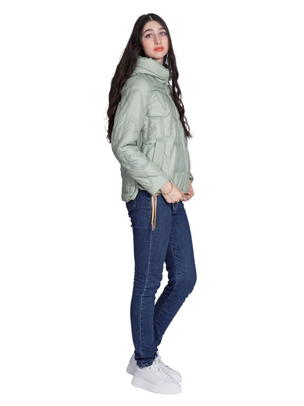 Куртка женская текстильная демисезонная 49-435