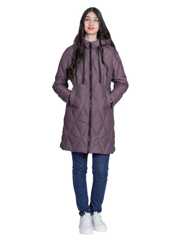 Куртка женская текстильная демисезонная 49-415