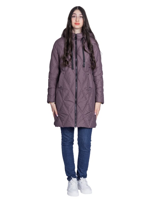 Куртка женская текстильная демисезонная 49-415