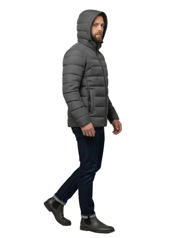 Мужской зимний пуховик из текстиля
36-1563