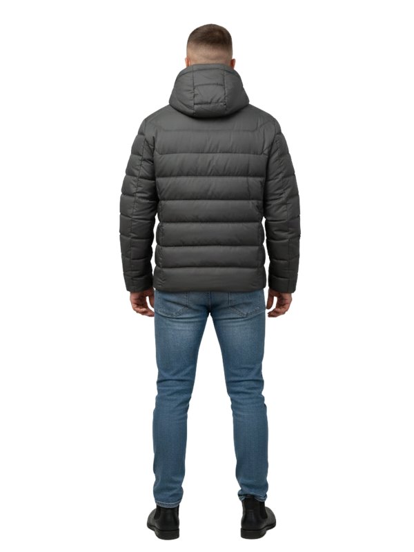 Чоловічий зимовий пуховик з текстилю
36-1564