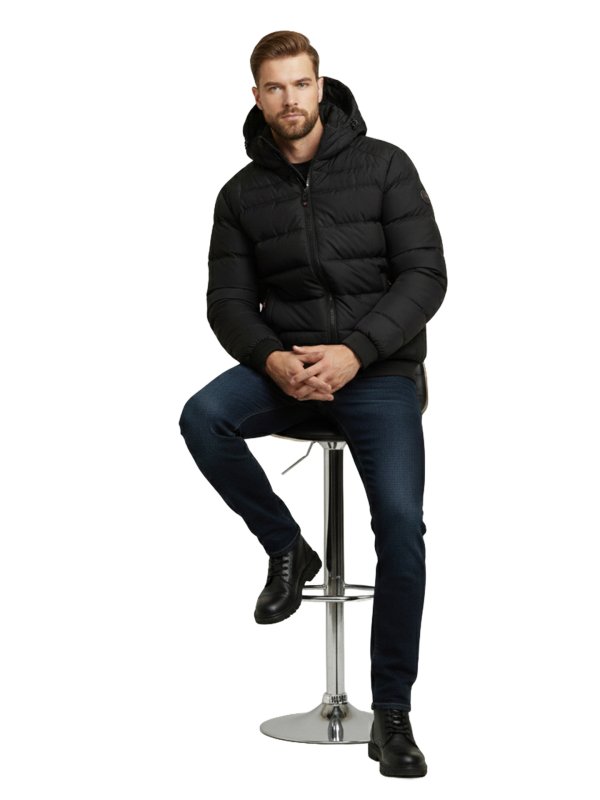 Мужской зимний пуховик из текстиля
36-1543