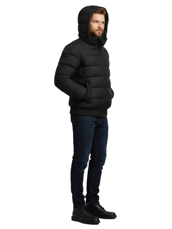 Мужской зимний пуховик из текстиля
36-1543