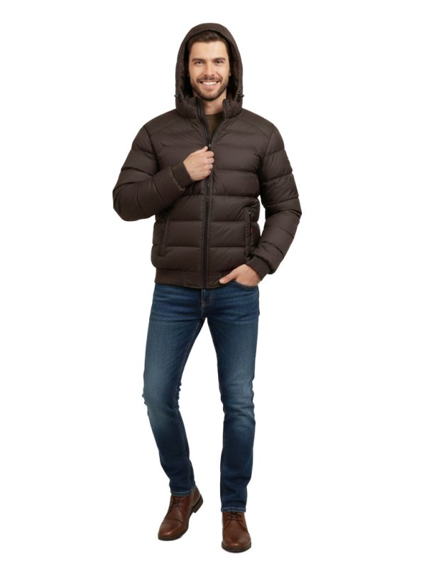 Мужской зимний пуховик из текстиля
36-1550