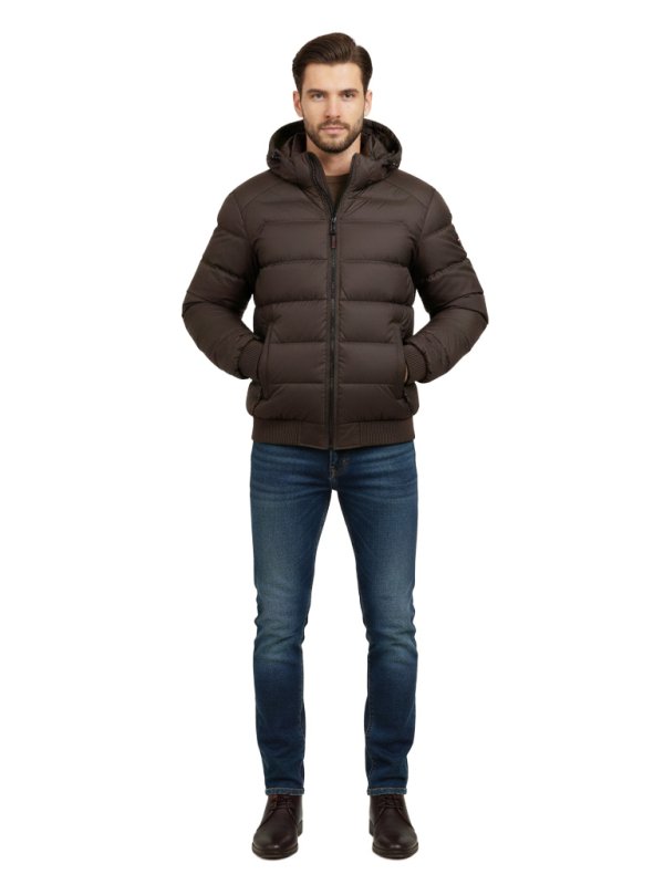 Мужской зимний пуховик из текстиля
36-1550