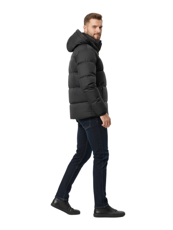 Мужской зимний пуховик из текстиля
36-1538