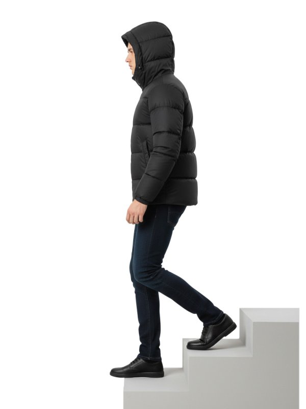 Мужской зимний пуховик из текстиля
36-1538