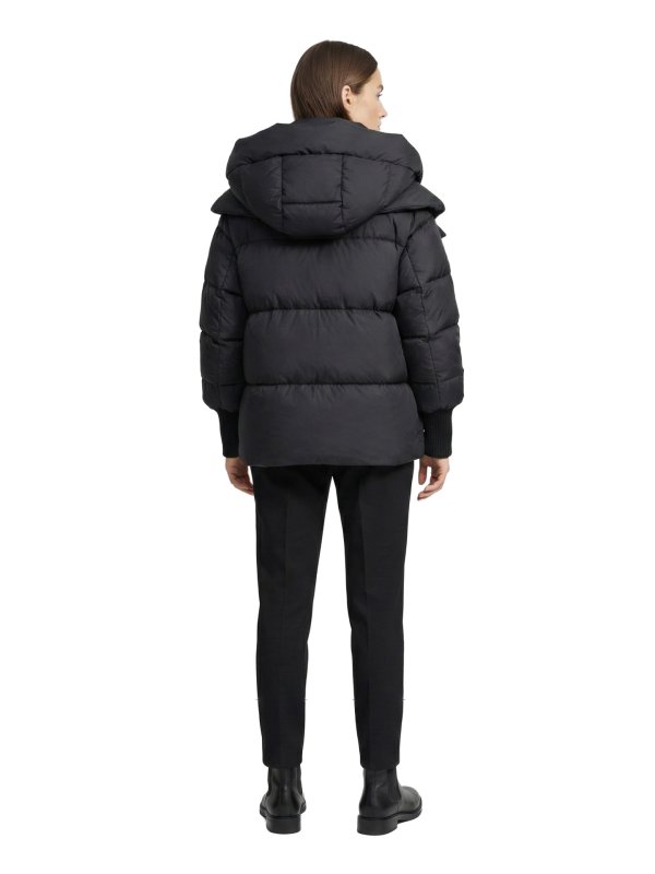 Жіночий зимовий пуховик з натуральним або штучним наповнювачем 36-1526