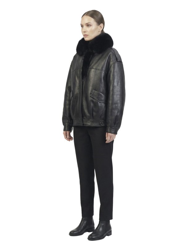 Жіночий зимовий пуховик з натуральним або штучним наповнювачем 36-1570