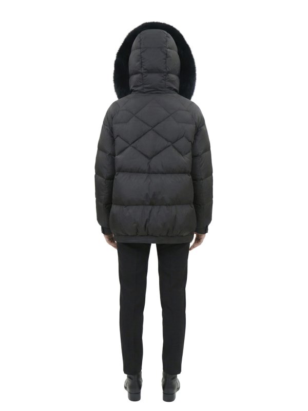 Женский зимний пуховик с натуральным или искусственным наполнителем 36-1577