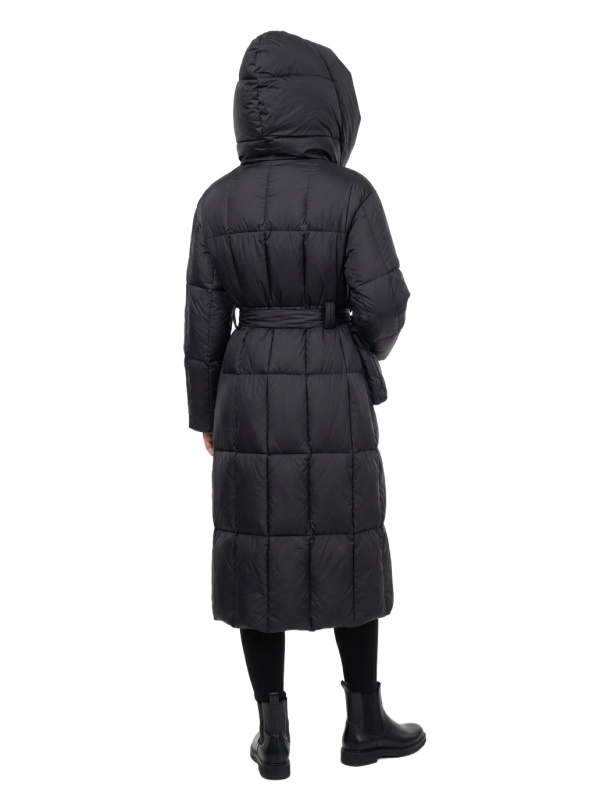 Жіночий зимовий пуховик з натуральним або штучним наповнювачем 36-1516