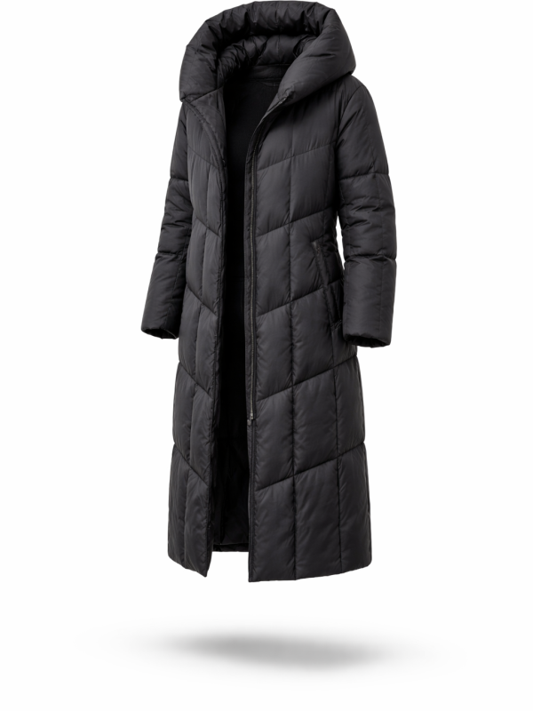 Жіночий зимовий пуховик з натуральним або штучним наповнювачем 36-1516