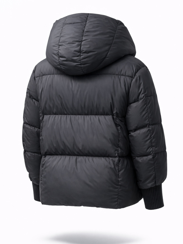 Жіночий зимовий пуховик з натуральним або штучним наповнювачем 36-1528