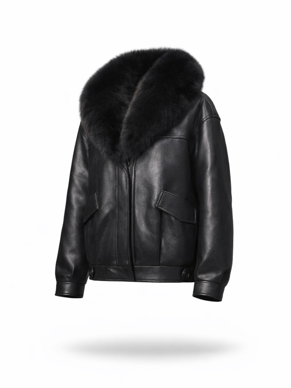 Жіночий зимовий пуховик з натуральним або штучним наповнювачем 36-1570