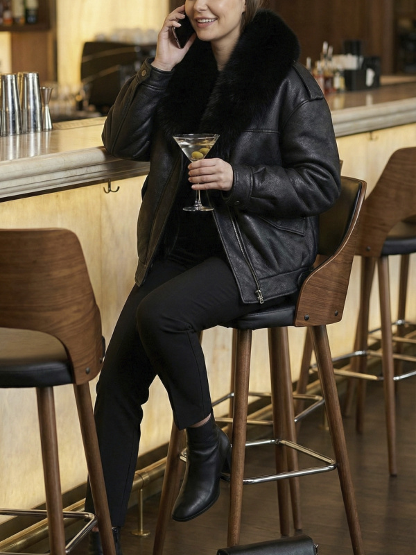 Жіночий зимовий пуховик з натуральним або штучним наповнювачем 36-1570