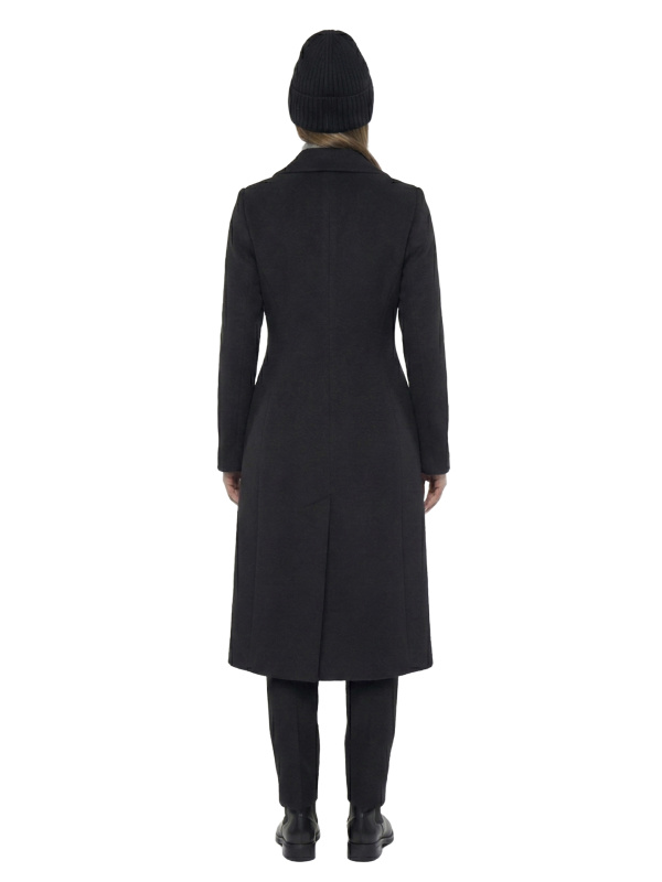 Зимове кашемірове пальто для жінок 48-269