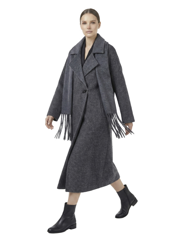 Пальто жіноче демісезонне 12-1277