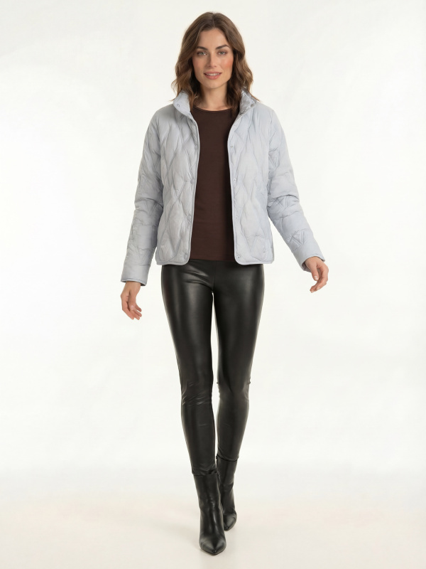 Куртка женская текстильная демисезонная 27-756