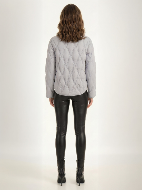 Куртка женская текстильная демисезонная 27-756