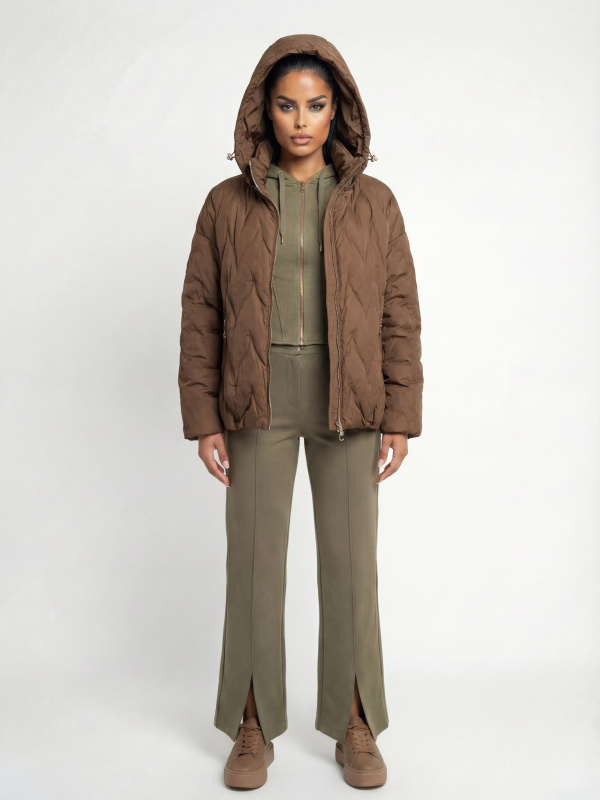 Куртка жіноча демісезонна текстильна 27-741