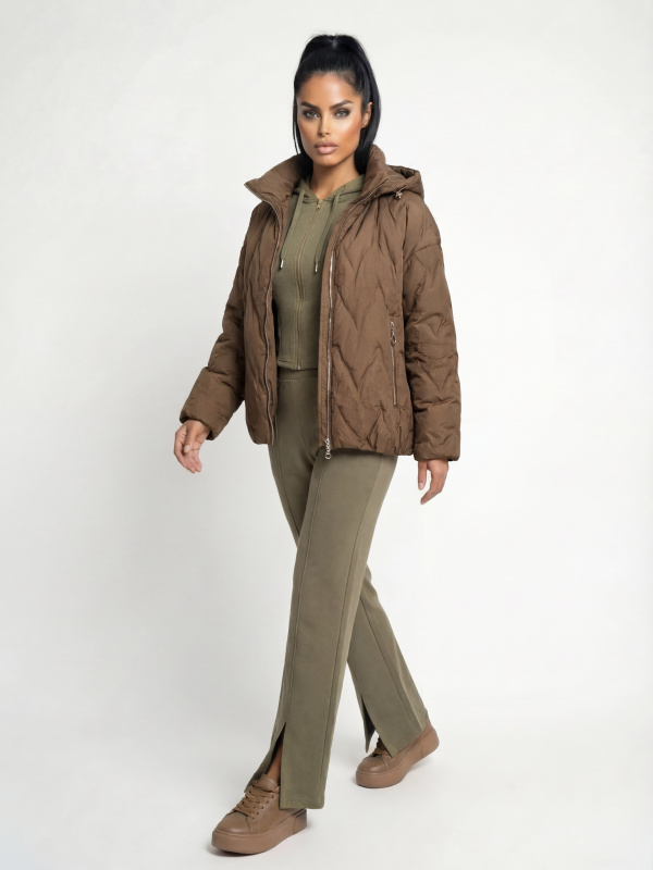 Куртка жіноча демісезонна текстильна 27-741